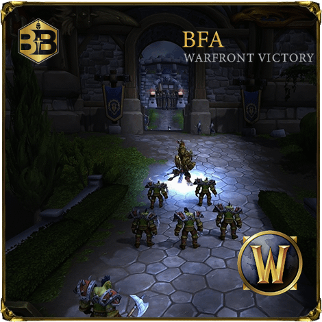 bfa_wafront_victory WoW BFA Warfront Victory Boos